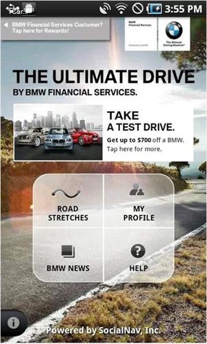 معرفی اپلیکیشن The BMW Ultimate Drive